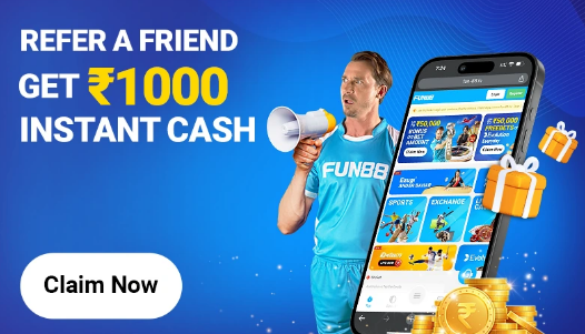 Boost Your Betting Bankroll: Refer Your Friends and Score Rs.1000 - at Fun88!